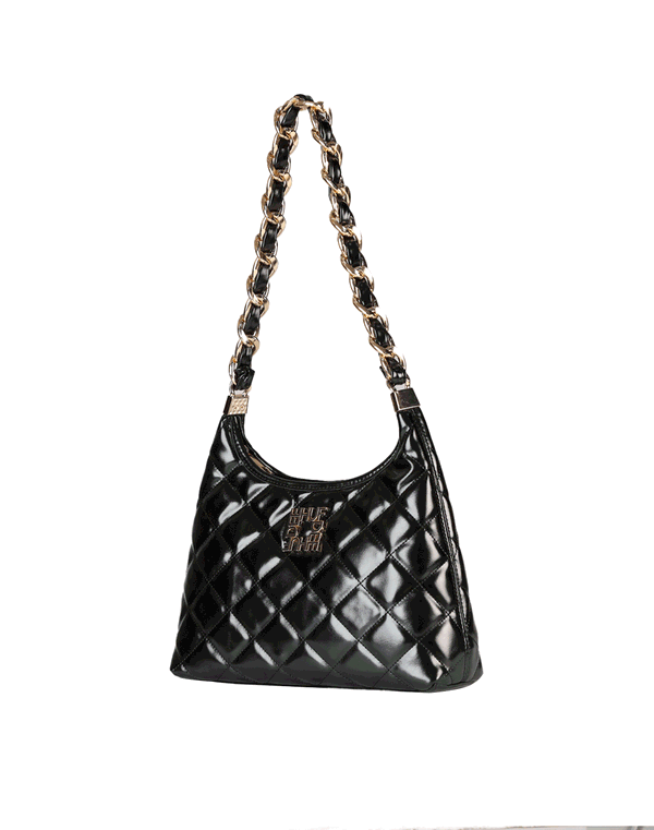 HUF & DEE Hobo Hand Bag Black