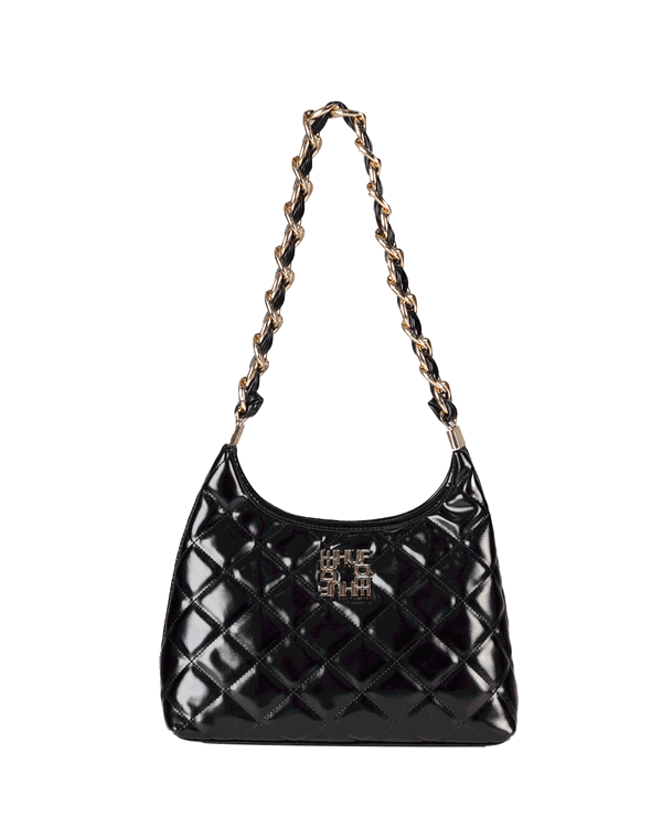 HUF & DEE Hobo Hand Bag Black