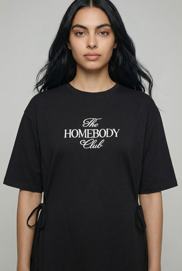HUF & DEE LOUNGE LUXE Women's Casual Dress Black