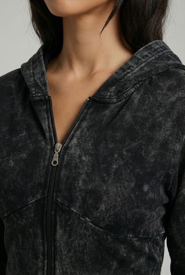 HUF & DEE LOUNGE LUXE Women's Hoodie Black