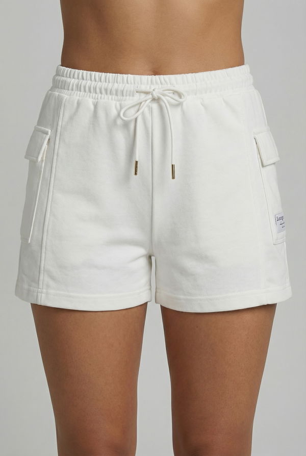 HUF & DEE LOUNGE LUXE Women's Short White