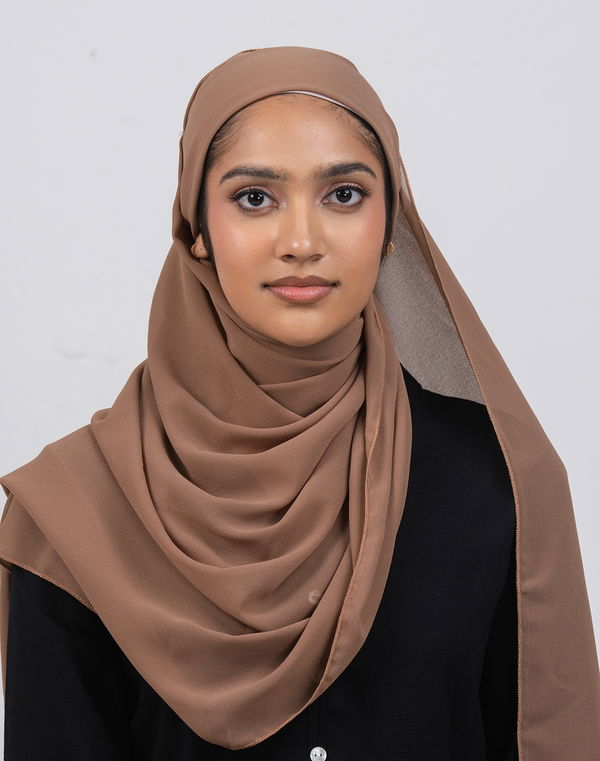 HUF & DEE MODANIZA Shawl Dark Taupe