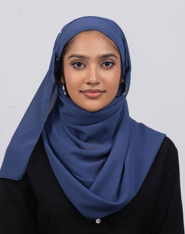 HUF & DEE MODANIZA Shawl Elemental Blue