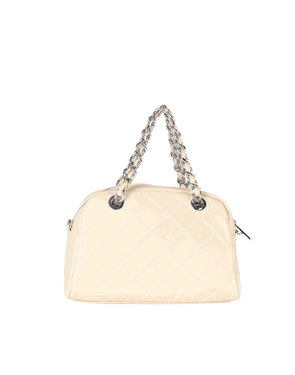 HUF & DEE Quilted Side Bag Beige