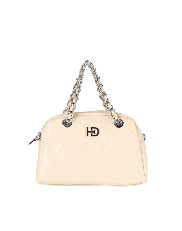 HUF & DEE Quilted Side Bag Beige