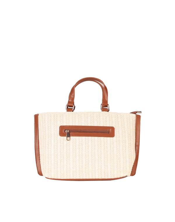 HUF & DEE Satchel Hand Bag Brown