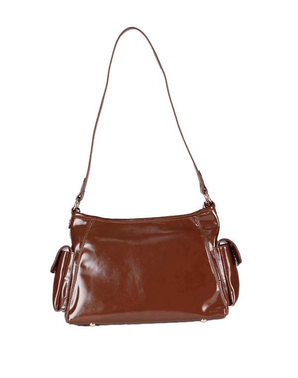 HUF & DEE Side Bag Brown