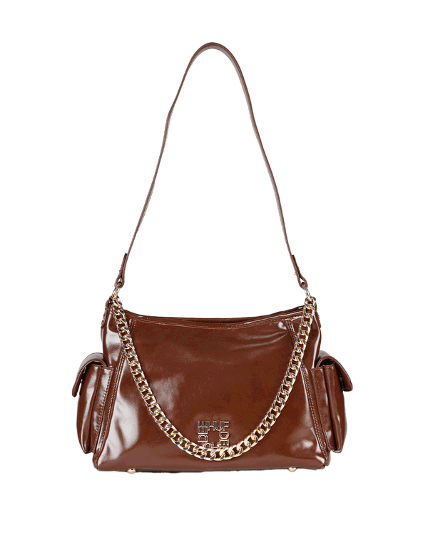 HUF & DEE Side Bag Brown