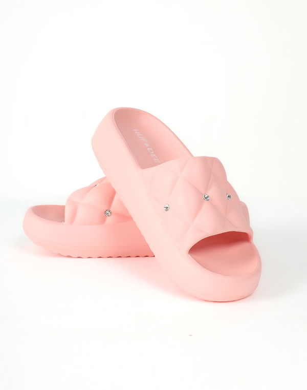 HUF & DEE Women's Slide Peach