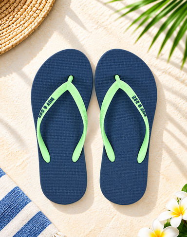 Navy & Light Green
