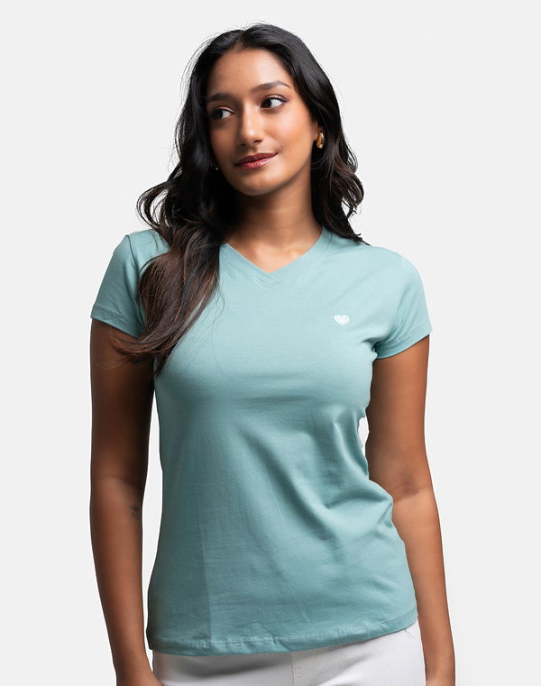 Huf & Dee V Neck Women's T-Shirt