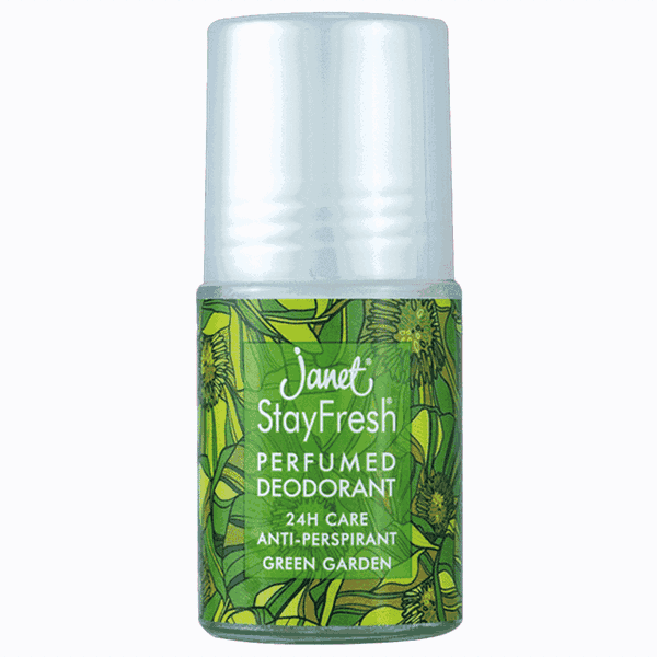 JANET STAYFRESH GREEN GARDEN PERFUMED DEODORANT 50ML