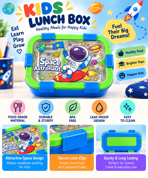 Kids Colorful Graphic Lunch Box
