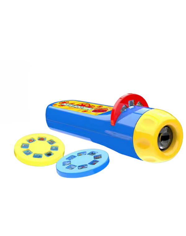 Kids Flashlight Projector Torch Super Hero Characters and Barbie