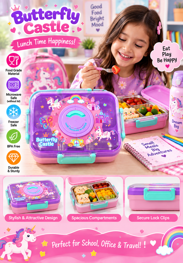 Kids Graphic Lunch Box