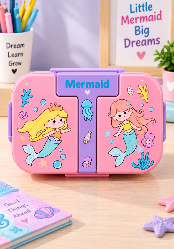 Kids Mermaid Lunch Box