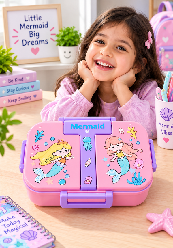 Kids Mermaid Lunch Box