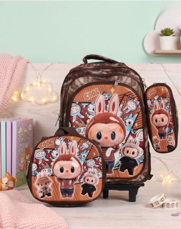 Kids Primary Wheeled School Bag