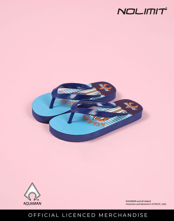 Kids Warner Bros Aquaman Flip Flop