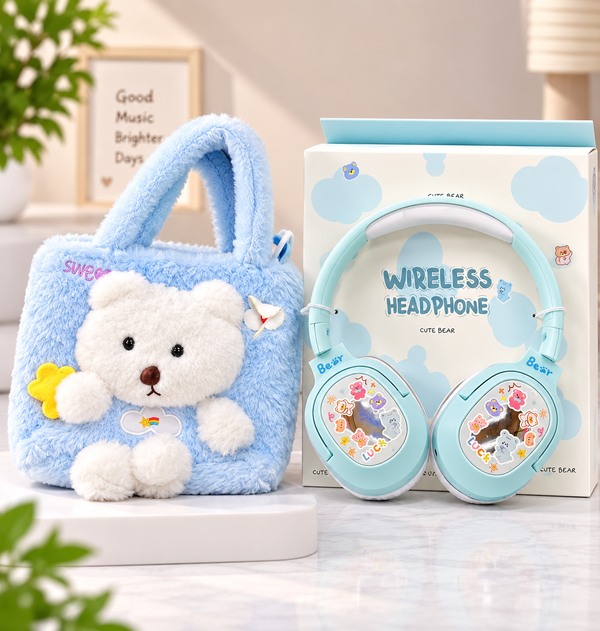 Kids Wireless Headphone Gift Set