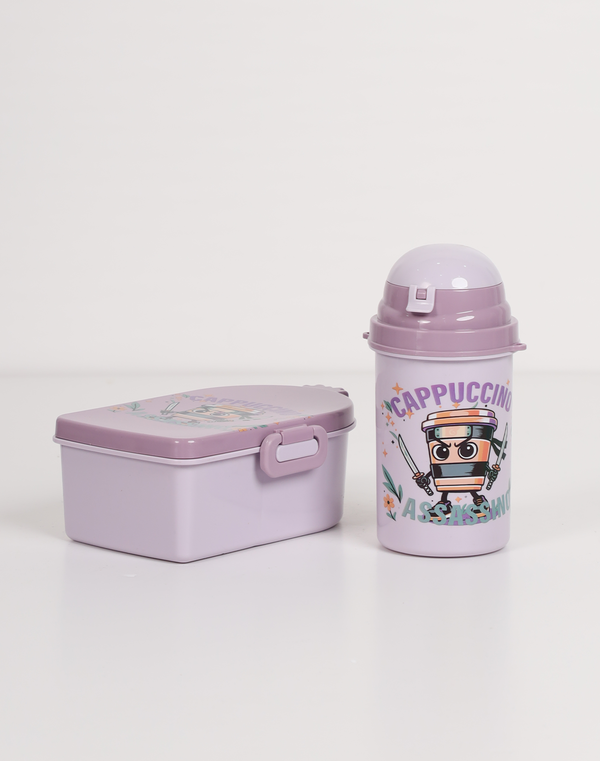 Lunch Box 2 Pcs Set Assorted
