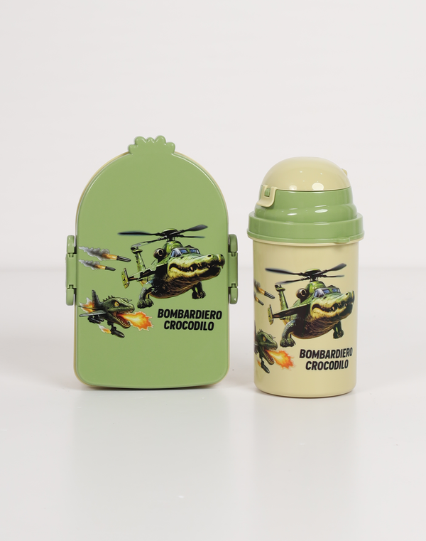 Lunch Box 2 Pcs Set Assorted