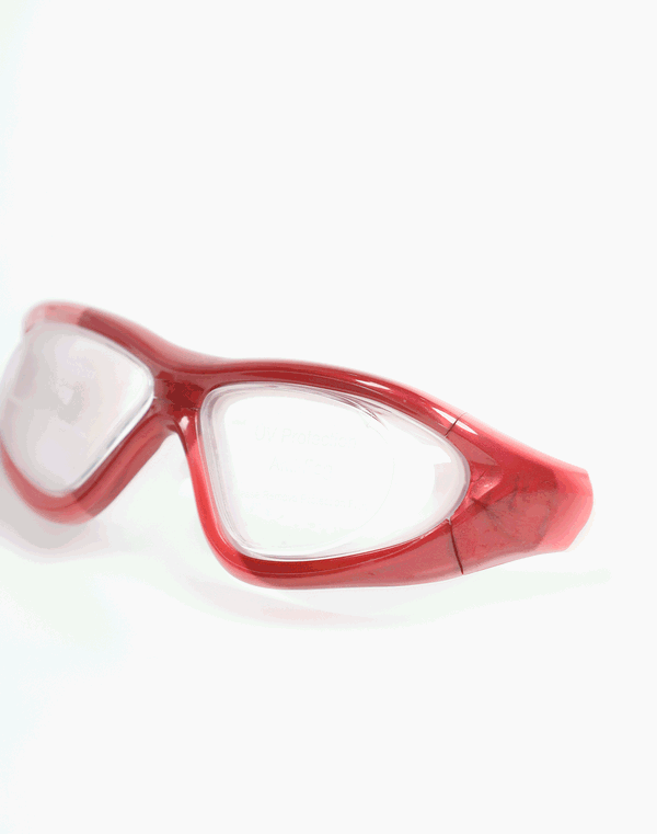 Men's Swimming Goggles Red