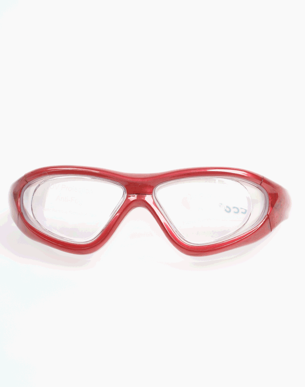Men's Swimming Goggles Red