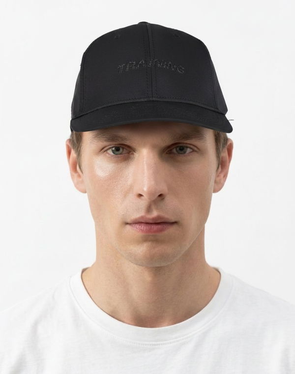 Men's Embroidery Cap Black