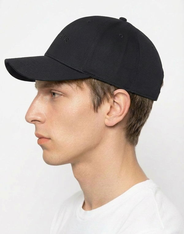 Men's Embroidery Cap Black