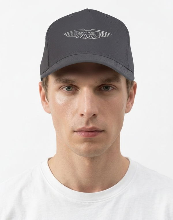 Men's Embroidery Cap Dark Grey