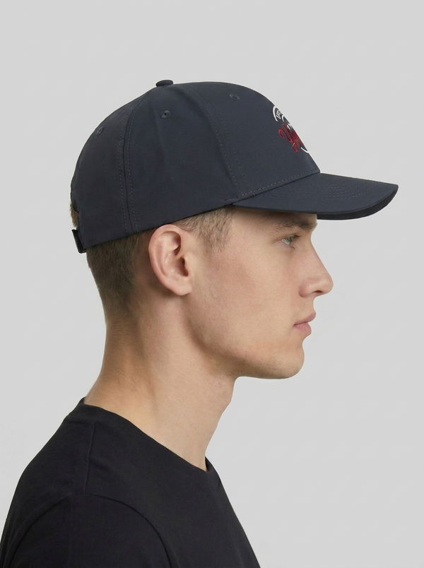 Men's Embroidery Cap Dark Grey