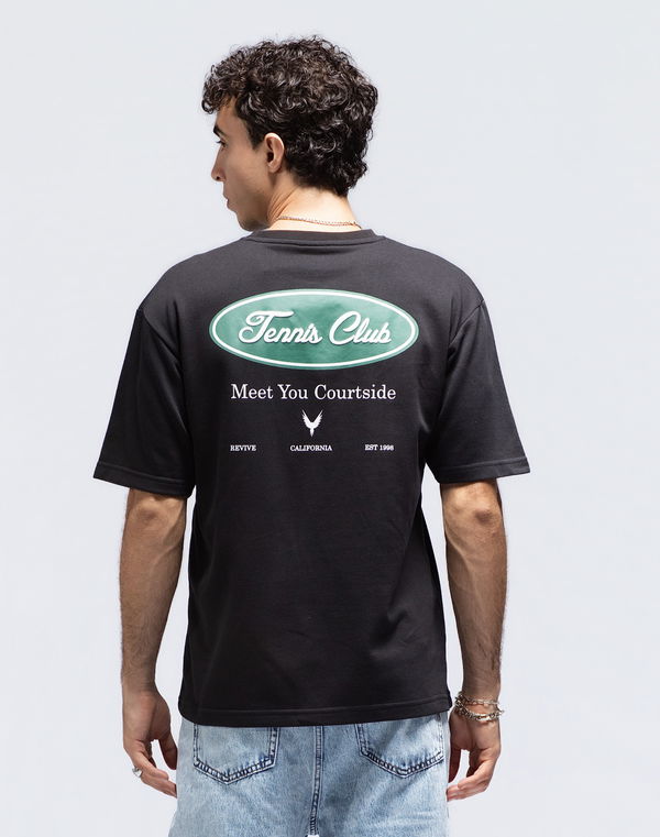Men's REVIVE Oversized T-Shirt Black