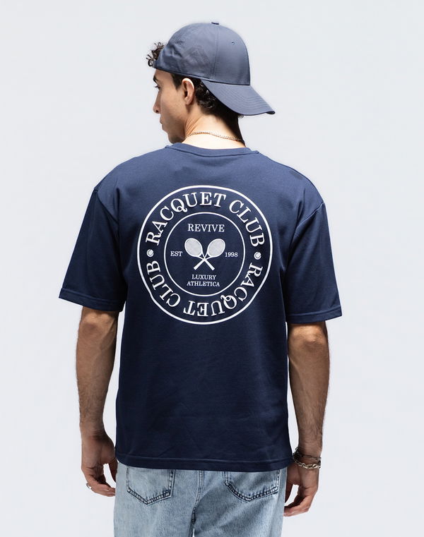 Men's REVIVE Oversized T-Shirt Navy