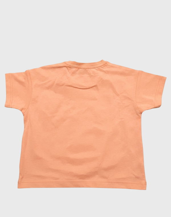 NOLIMIT BLOSSOM FAIRY GARDEN Baby Girls Crew Neck T-Shirt Peach