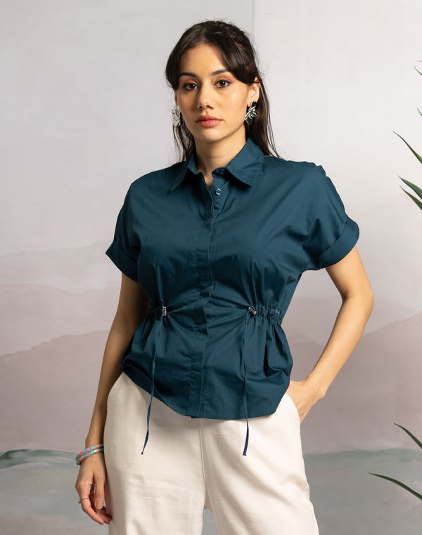 NOLIMIT COTTON RANGE Women's Shirt Collar Casual Blouse