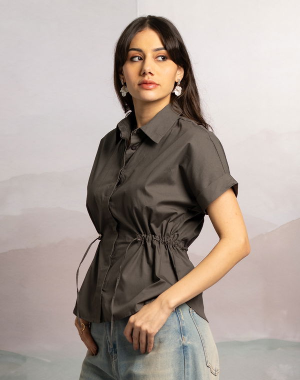 NOLIMIT COTTON RANGE Women's Shirt Collar Casual Blouse
