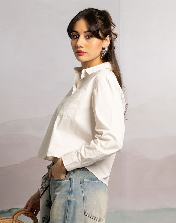 NOLIMIT COTTON RANGE Women's Shirt Collar Casual Blouse