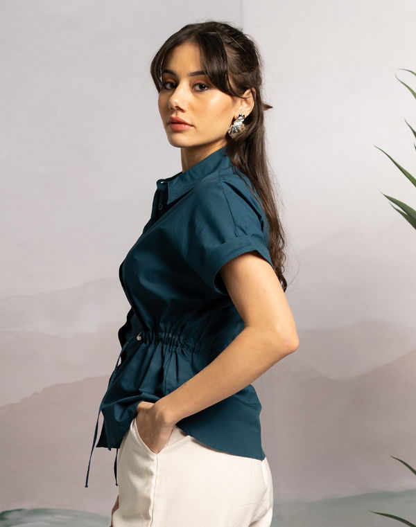 NOLIMIT COTTON RANGE Women's Shirt Collar Casual Blouse