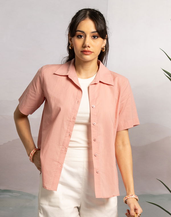 NOLIMIT COTTON RANGE Women's Shirt Collar Casual Blouse