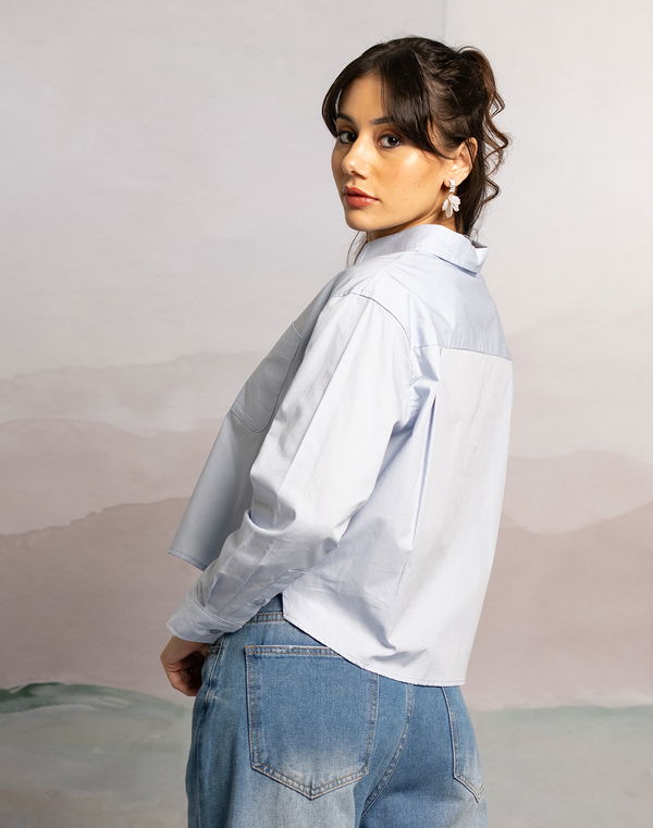 NOLIMIT COTTON RANGE Women's Shirt Collar Casual Blouse
