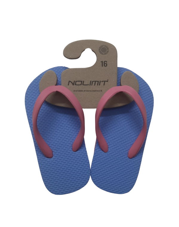 NOLIMIT Children V-Strap Flip Flops Sky Blue