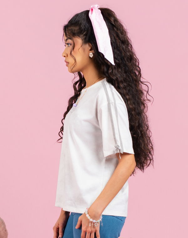 NOLIMIT DAYDREAM DRIP Girls Oversized T-Shirt Gray