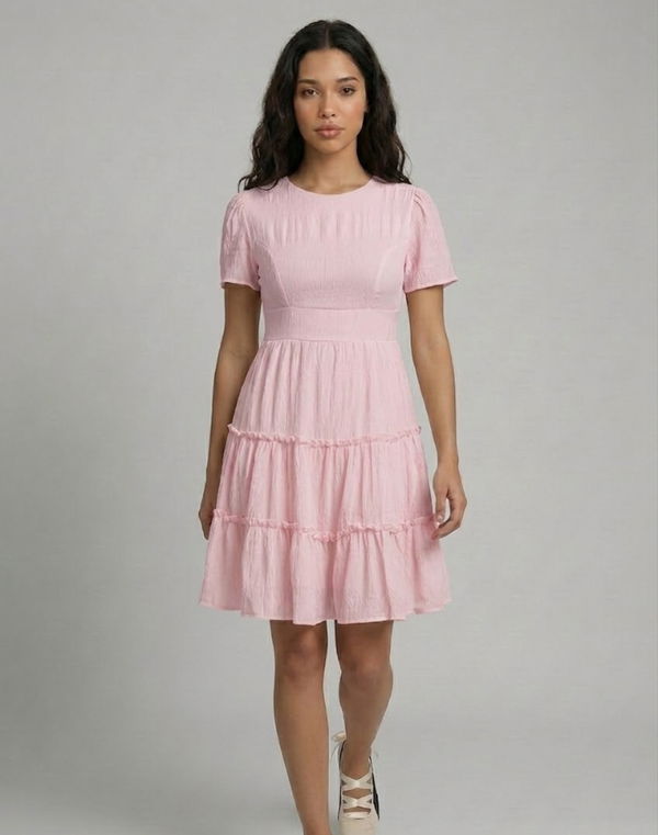 NOLIMIT FLORAL AFFAIR Women's Casual Dress Pink