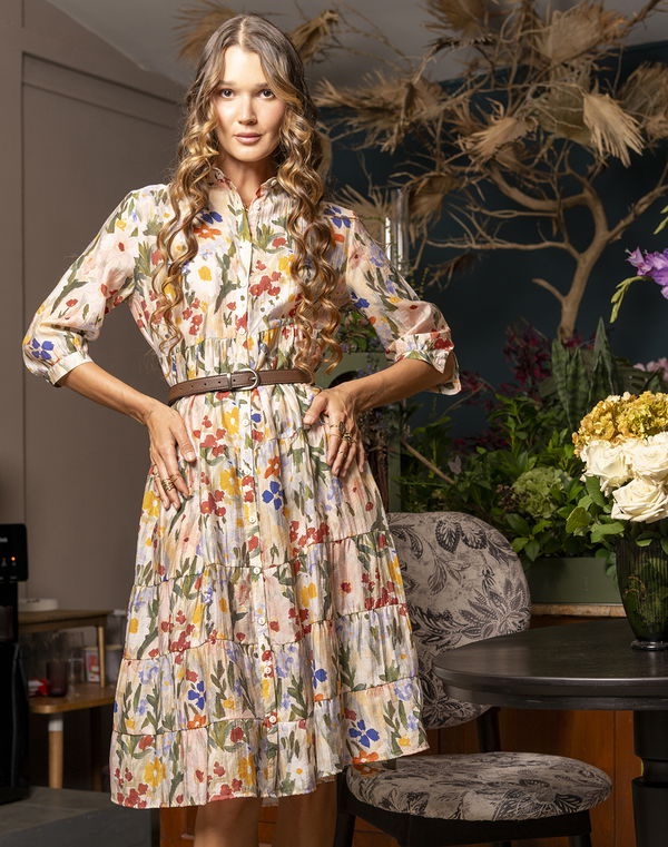 NOLIMIT FLORAL AFFAIR Women's Printed Casual Dress