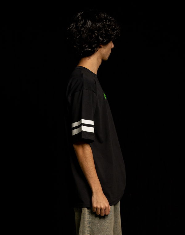 NOLIMIT FOOTBALL KICKOFF Boys Oversized T-Shirt Black