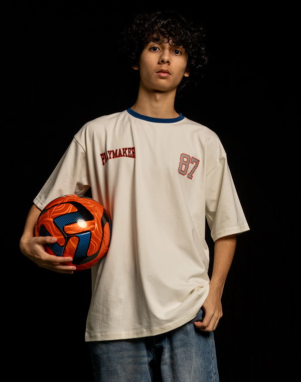 NOLIMIT FOOTBALL KICKOFF Boys Oversized T-Shirt Light Pink