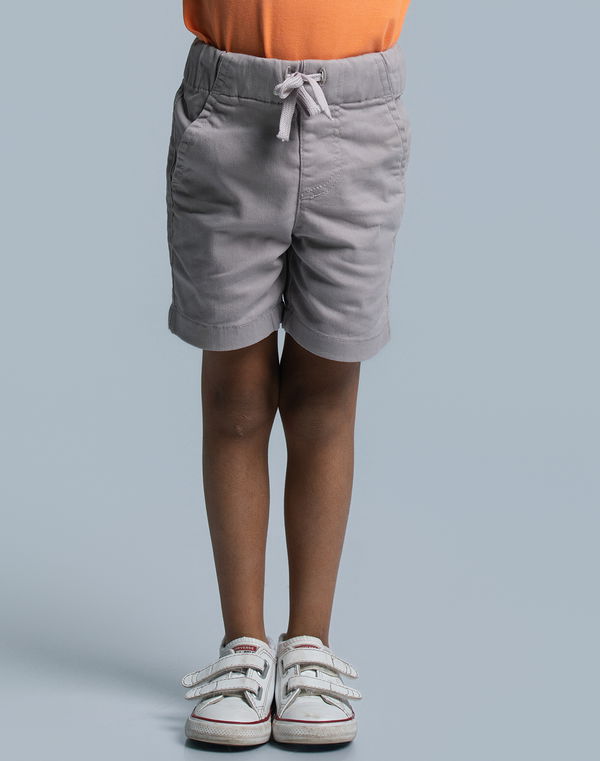 NOLIMIT Kids Boys Plain Short Light Grey