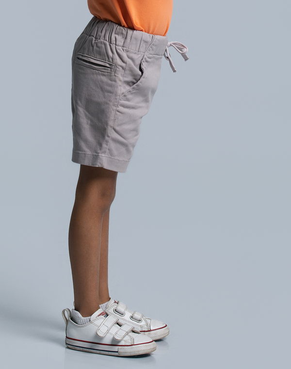 NOLIMIT Kids Boys Plain Short Light Grey