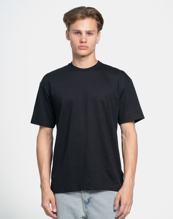 NOLIMIT Men's Crew Neck Oversized T-Shirt Black